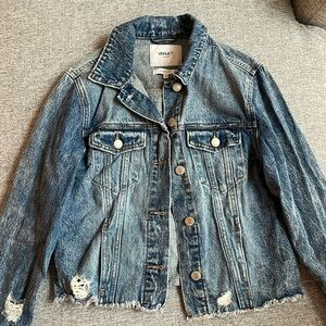 Vervet distressed Jean jacket size xs